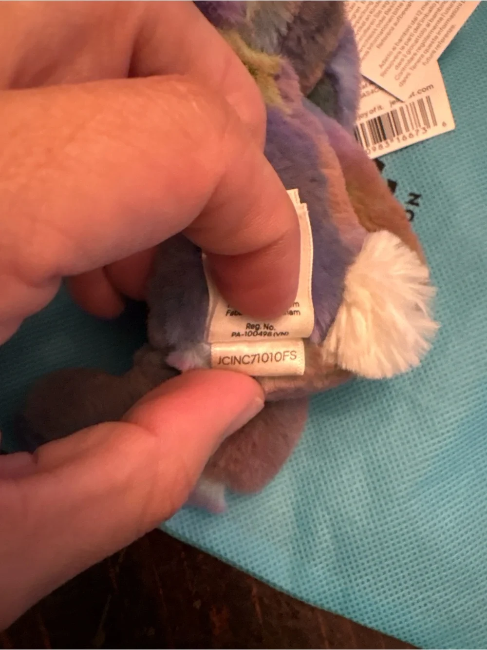 Jellycat zodihop bunny Bag Charm